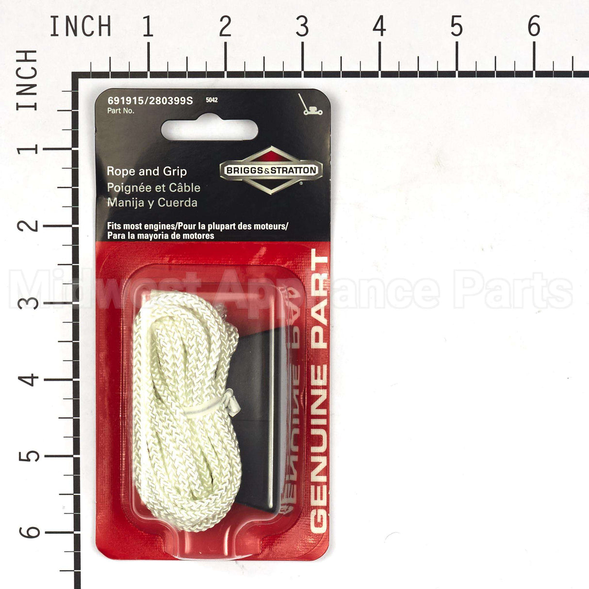 5042K Briggs & Stratton Grip-Starter Rope