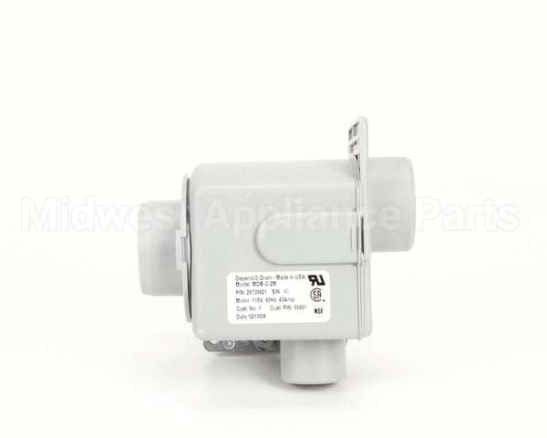 50451 Perlick Valve, Drain, For Pkbr G.w. De