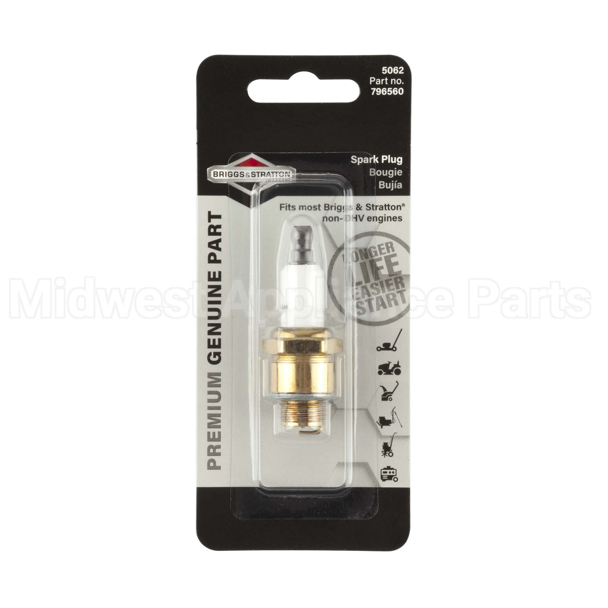 5062K Briggs & Stratton Plug-Spark