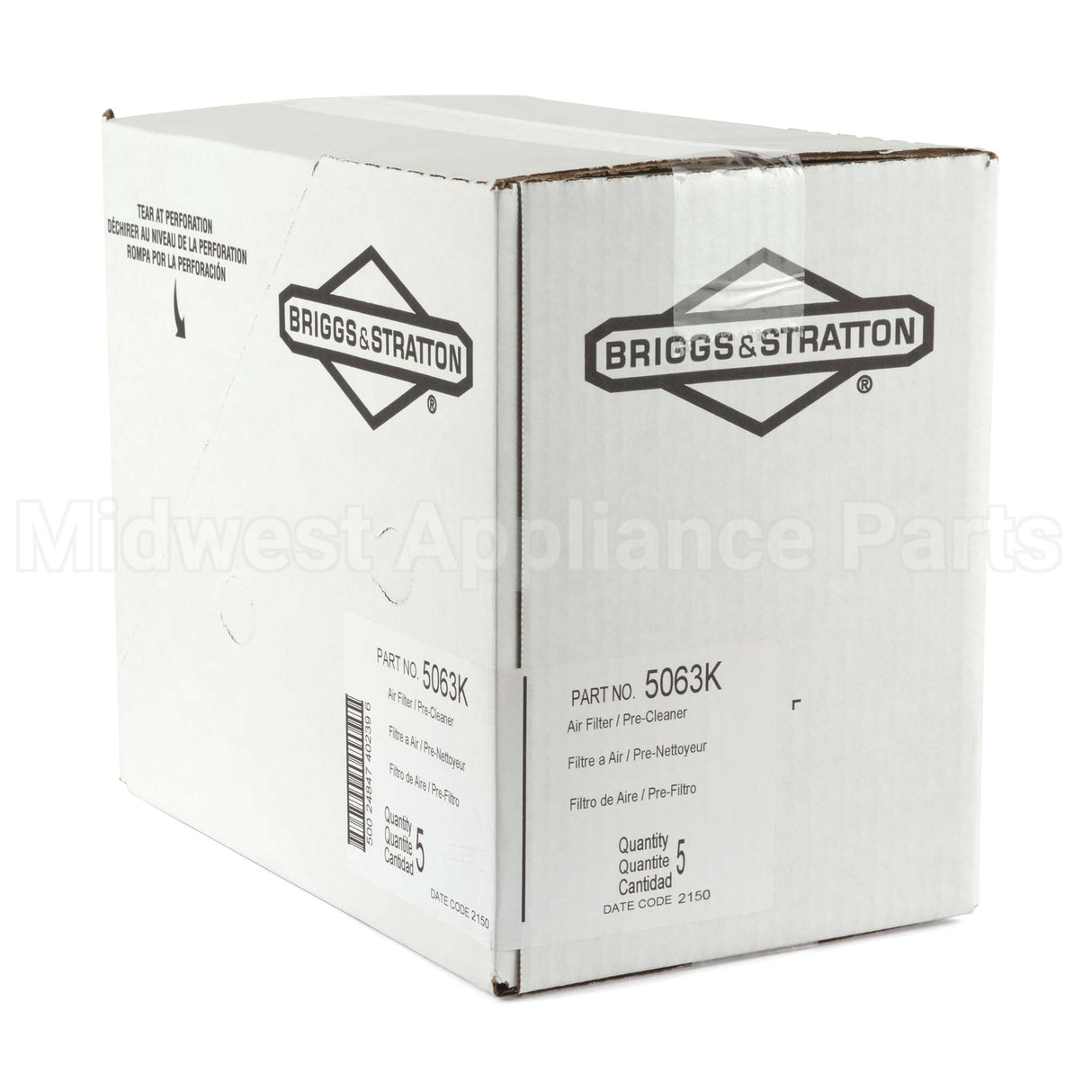 5063K Briggs & Stratton Filter-A/C Cartridge