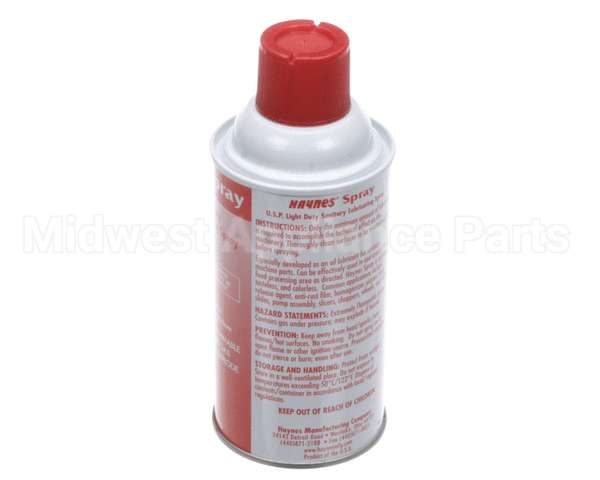 508017 Stoelting Lubricant Haynes Spray 9 Oz