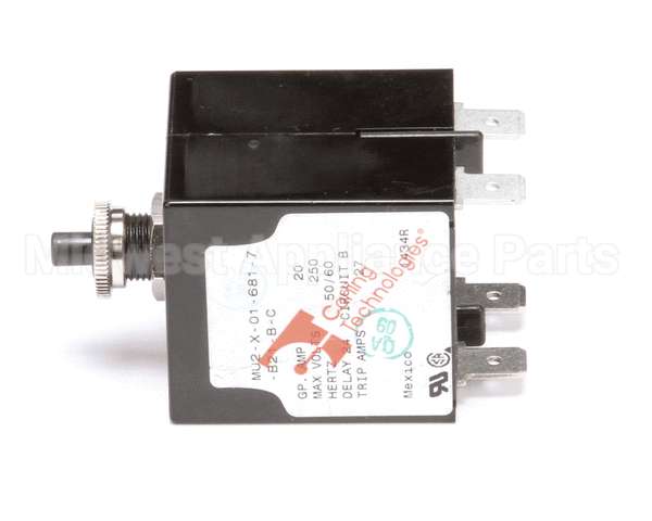 52185 Blodgett Breaker,Circuit,Panel Mt Push