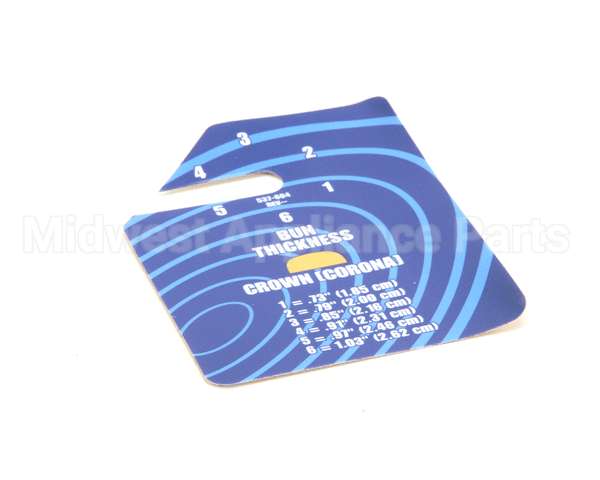 537-604S Prince Castle Overlay,Crown Thickness (Bk)