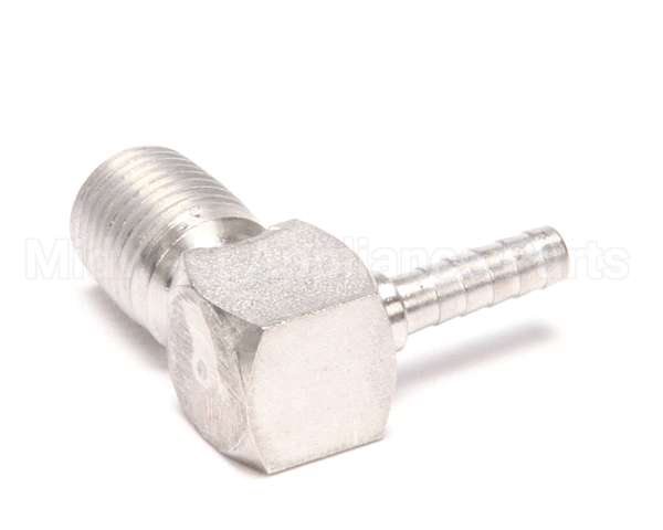 53995 Blodgett Elbow, 1/4Mnptx3/16Barbed Ss