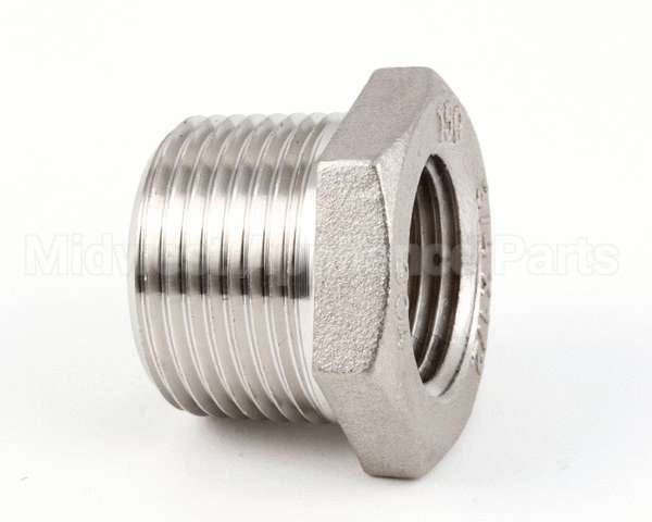 55107 Blodgett Reducer, Stn.stl 3/4Npt To 1/