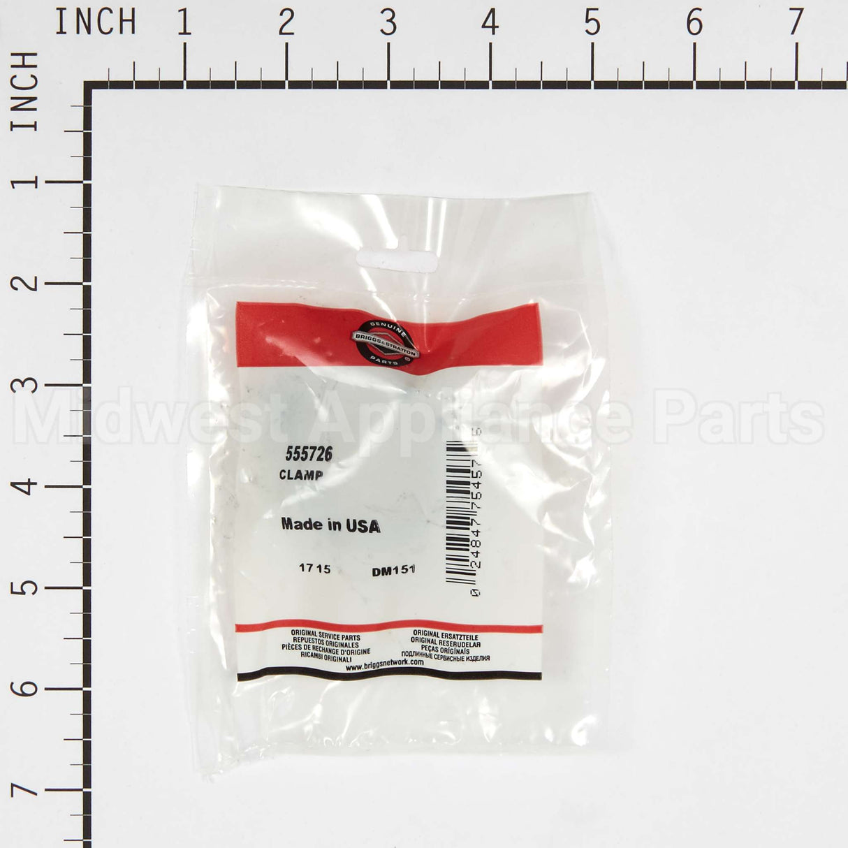 555726 Briggs & Stratton Clamp