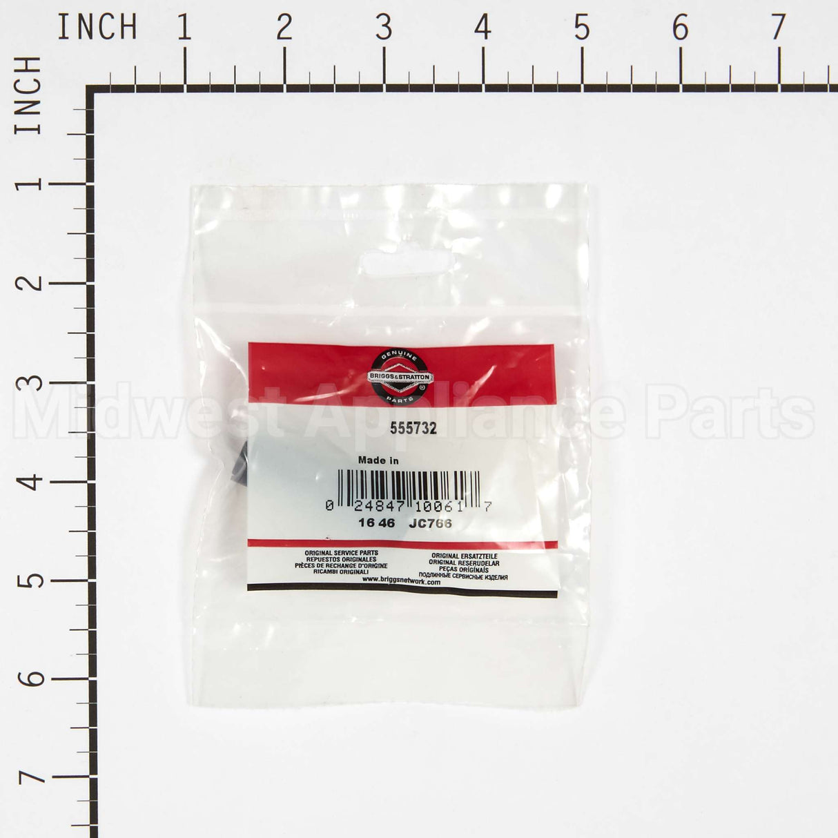 555732 Briggs & Stratton Valve-Throttle
