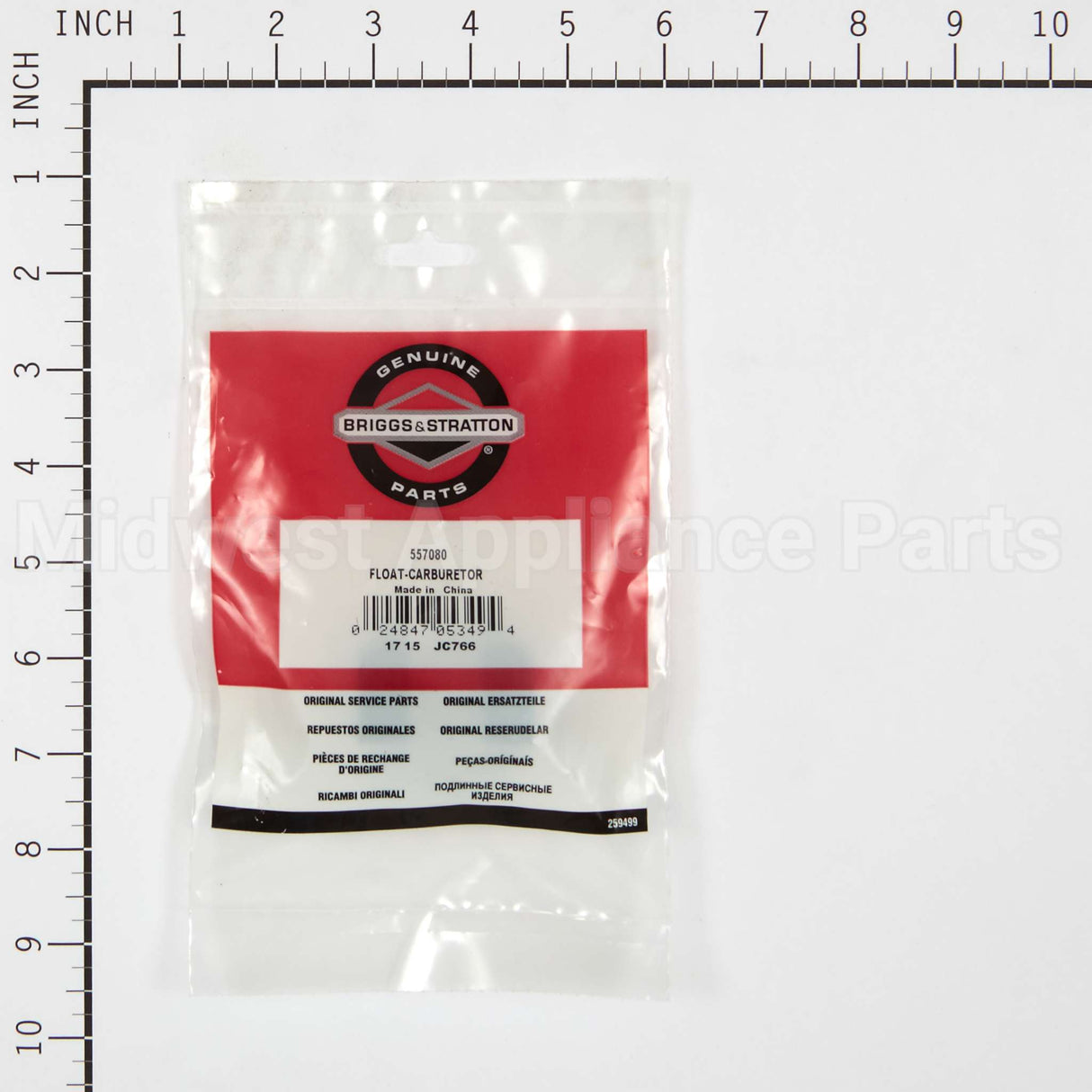 557080 Briggs & Stratton Float-Carburetor