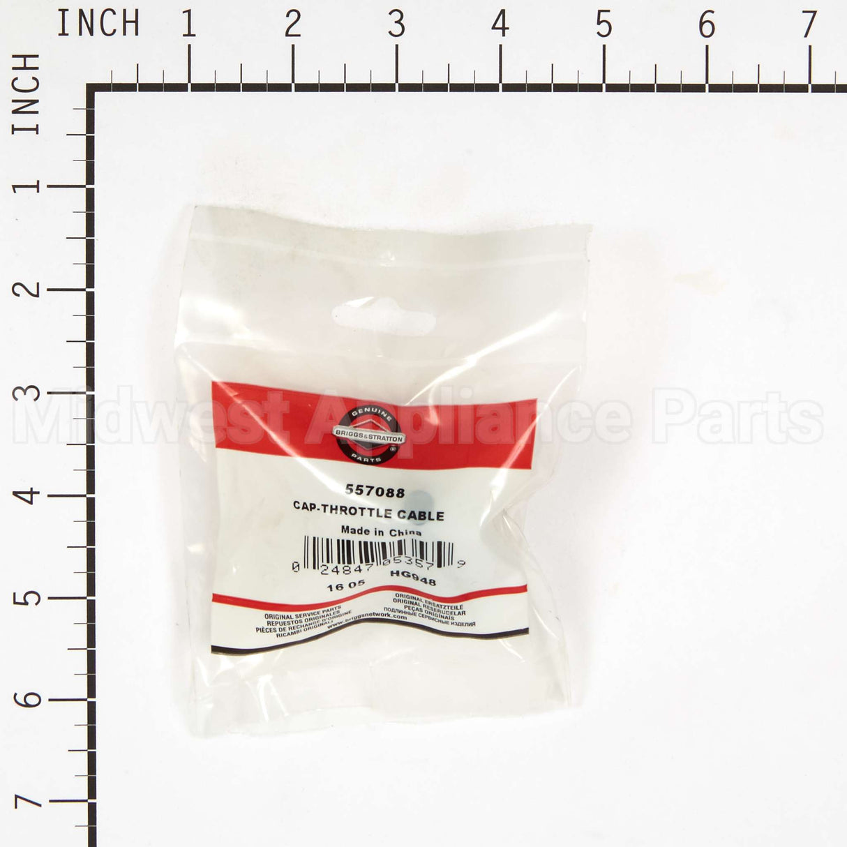 557088 Briggs & Stratton Cap-Throttle Cable