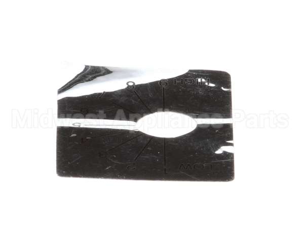 56618 Apw Wyott Decal, Hi-Low W-4B