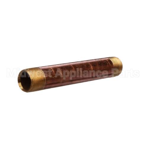 5700-001-26-74 Jackson Nipple, 3/4 Brass X 6 Lg.