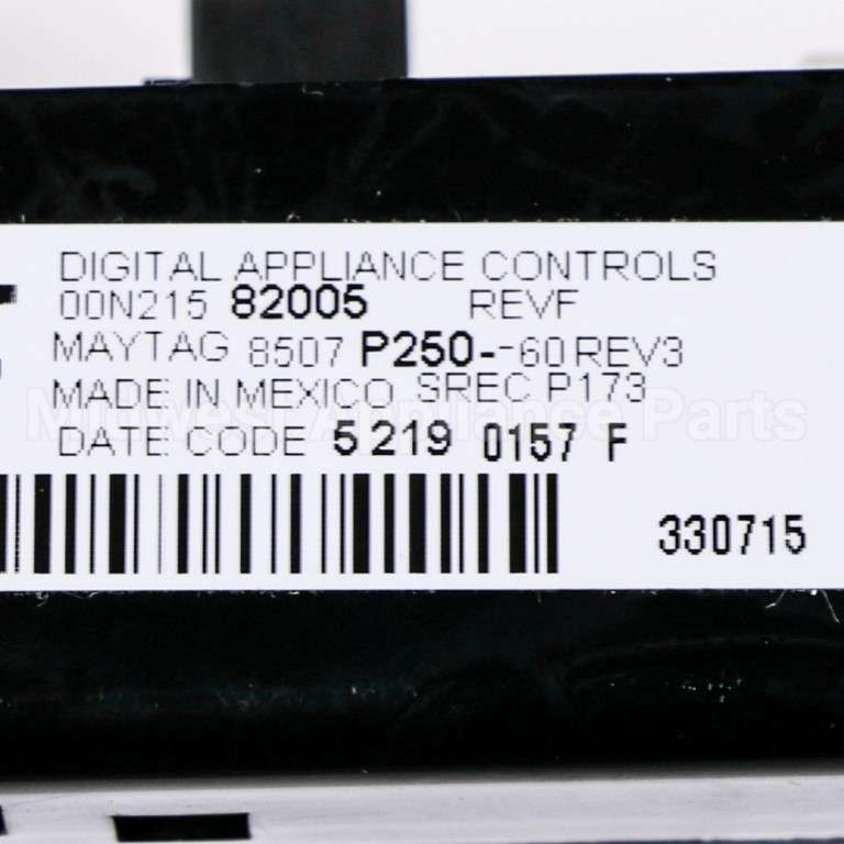 5701M754-60 Whirlpool Kit,Clk/Overlay M1 Blk M