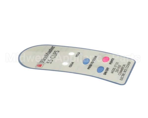 57155-L Town Food Service Control Housing Label