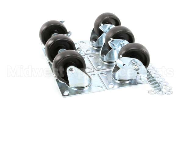 57787 Perlick Caster Kit, Set Of 6, 3.75