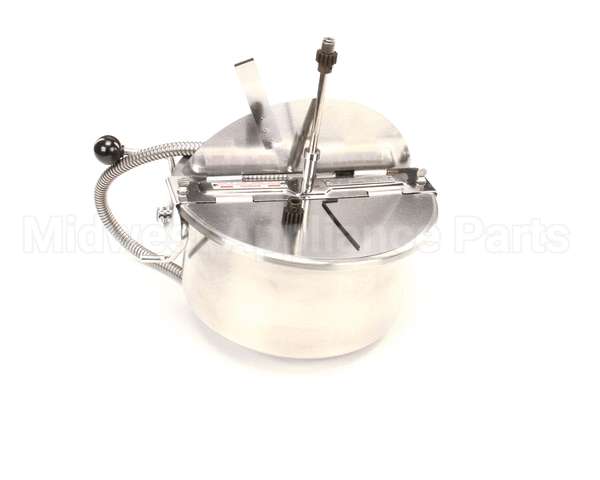 58014 Gold Medal Products 12/14 Oz Ss Kettle Comp