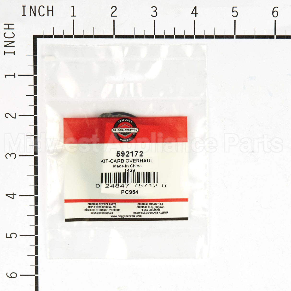 592172 Briggs & Stratton Kit-Carb Overhaul