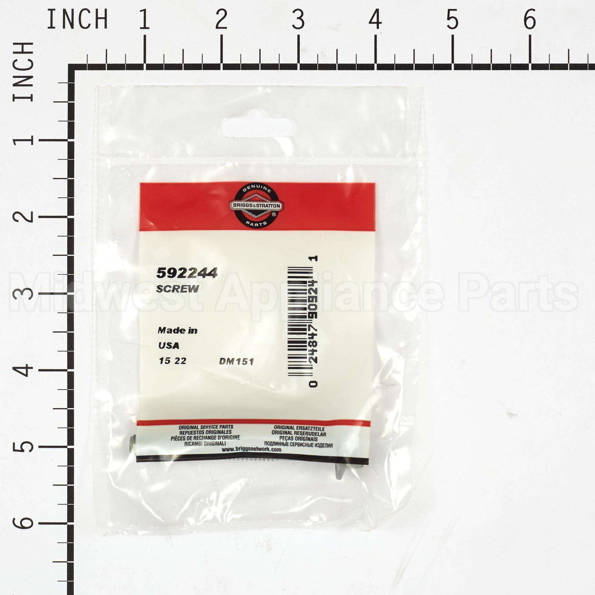592244 Briggs & Stratton Screw