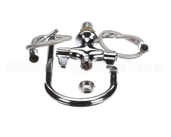 5F-2SLX05 T&S Brass Faucet Deck Mount Single Hole Base 18