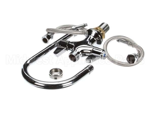 5F-2SLX05 T&S Brass Faucet Deck Mount Single Hole Base 18