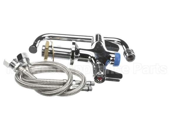 5F-2SLX08 T&S Brass Faucet Deck Mount Single Hole Base 18