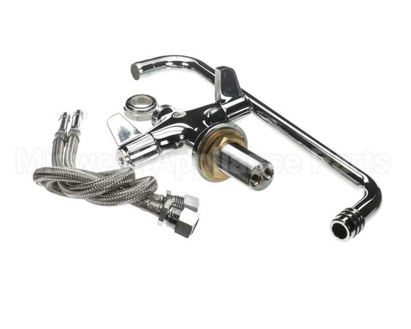 5F-2SLX12 T&S Brass Faucet Deck Mount Single Hole Base 18