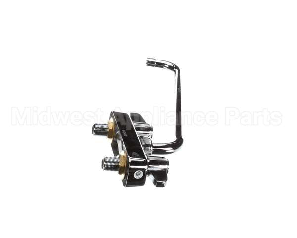5F-4CLX12 T&S Brass Equip Workboard Faucet 4 Cc Deck Mount