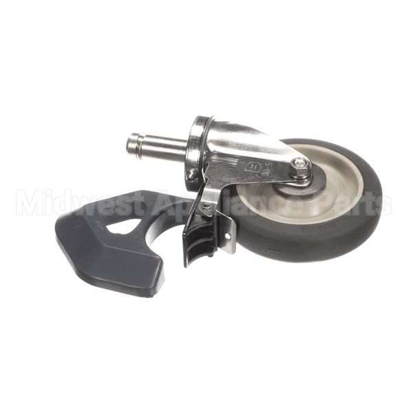 5MPBXGSA Compatible Intermetro 5" Ss Stem Caster W/Brake