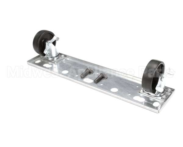 6-501 Continental Refrigeration Caster Plate Asy Reach-In Fr/Rr (4 W/Bra