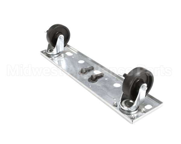 6-501 Continental Refrigeration Caster Plate Asy Reach-In Fr/Rr (4 W/Bra