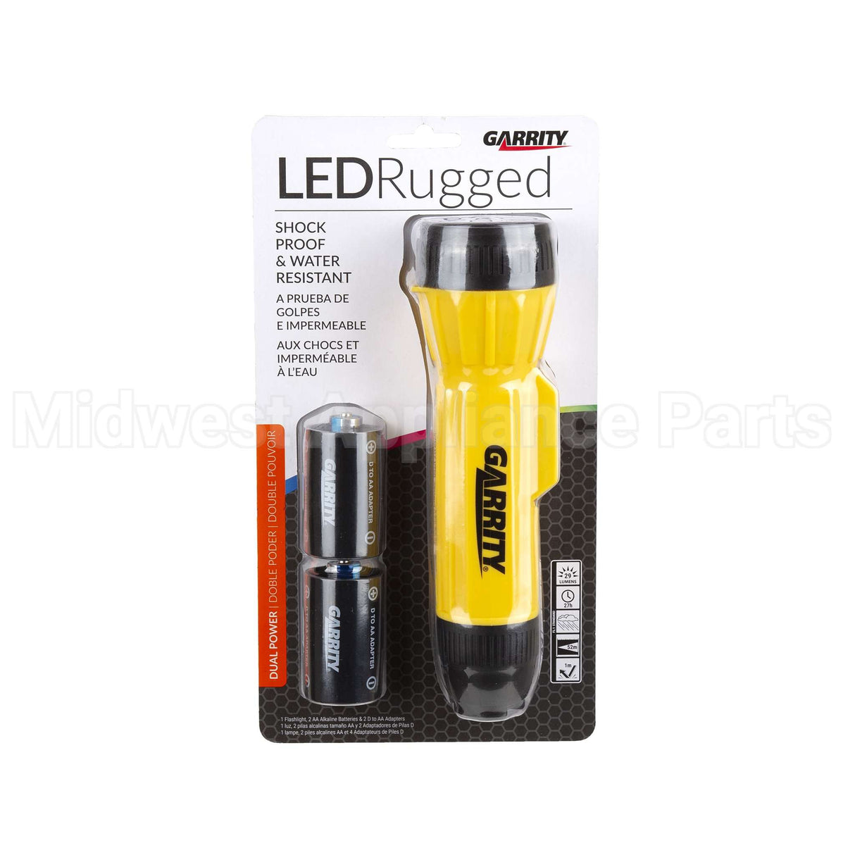 60-140 Garrity Garrity Rugged Flashlight