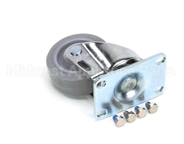 60005 Cambro Front 3" Swivel Caster, 4-Bolt