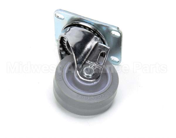 60005 Cambro Front 3" Swivel Caster, 4-Bolt
