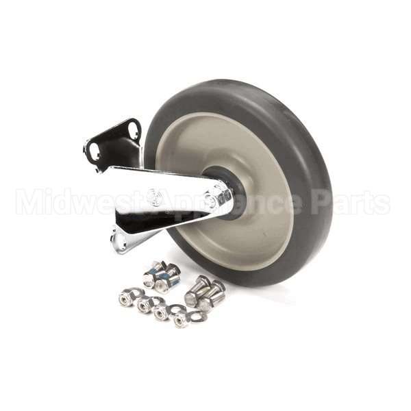 60032 Compatible Cambro Fixed 6" Caster W/Fastener