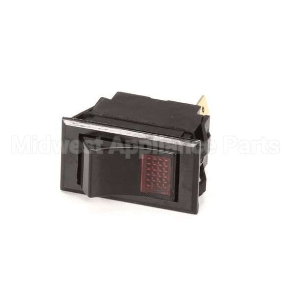60046201 Compatible Anets Switch, Rocker Spst (1-0) 125V Red Lt