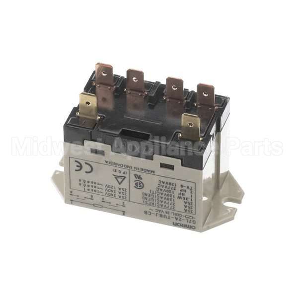60569001 Compatible Cornelius Relay 24Vac Dpst No 1/4 Qc
