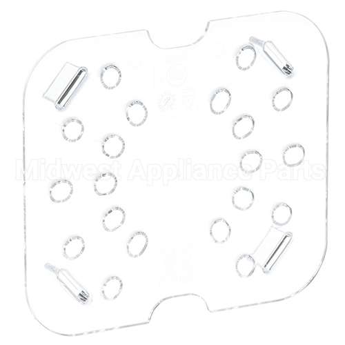60CWD Compatible Cambro Drain Tray 1/6 Size-135 Clear