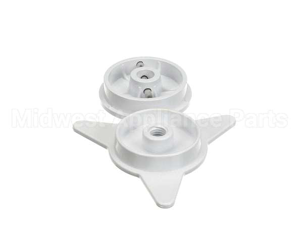 6110023 Heat Seal White Core Adapter Set, 3", Plastic