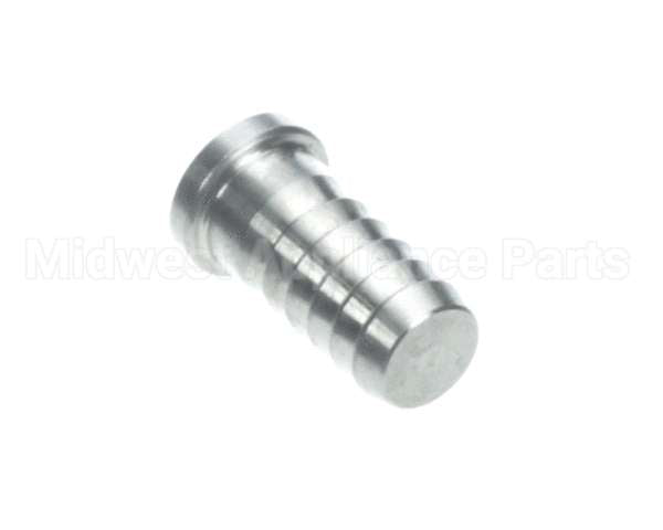 61232 Grindmaster Cecilware Fitting, 3/8 Barbed Plug, S/S
