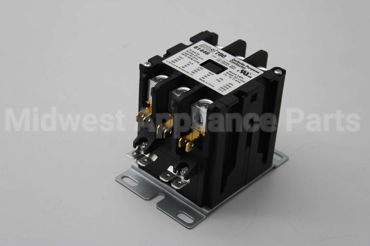 61446 MARS 120V 40A 3P Dp Contactor W/Lug