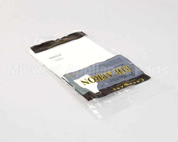 614DVAWH San Jamar Vinyl Dishwashing Apron-White-