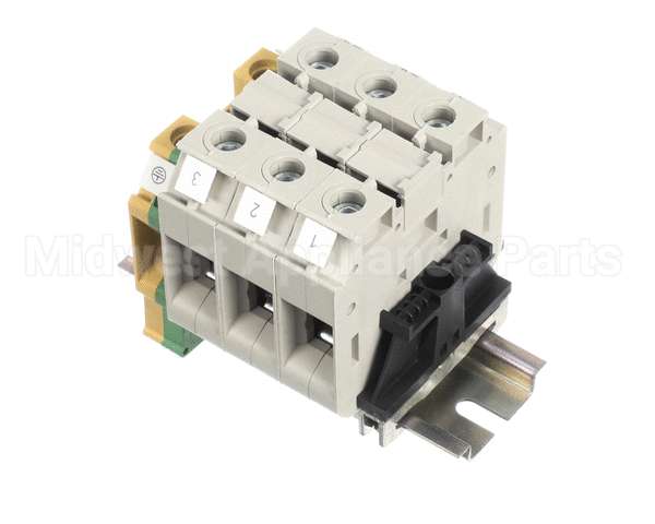 6160-3 Crown Steam Terminal Block 3 Pole Boilers