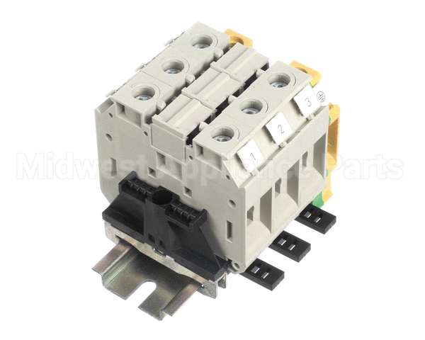 6160-3 Crown Steam Terminal Block 3 Pole Boilers