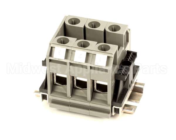 6161-3 Crown Steam Terminal Block Assm 3 Pole