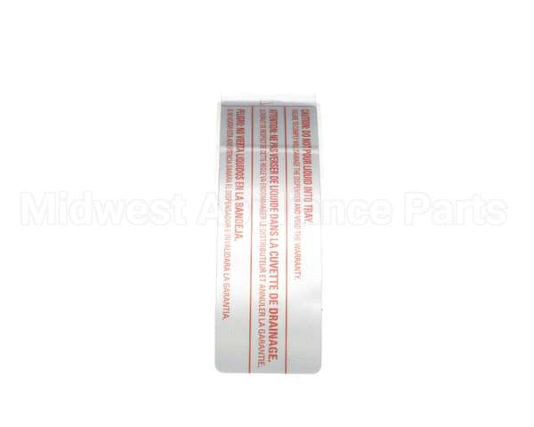 61848 Grindmaster Cecilware Decal, Front Caution