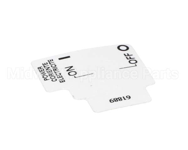 61889 Grindmaster Cecilware Label, Power On/Off Pic