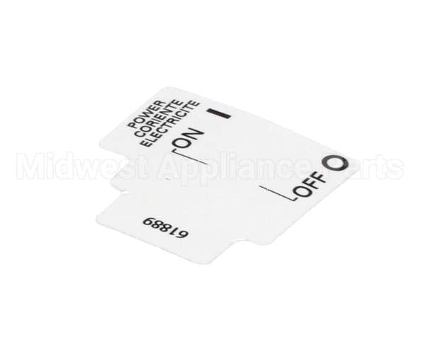 61889 Grindmaster Cecilware Label, Power On/Off Pic