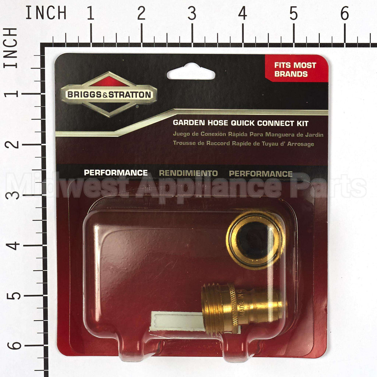6190 Briggs & Stratton Acc Kit Qc Grdn Hose B&S
