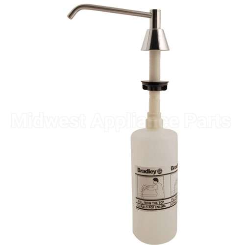 6326-68 Compatible Bradley Dispenser, Soap, 32 Oz, 6"Spt