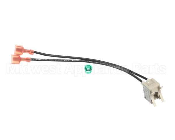 63497 Grindmaster Cecilware Lamp,Green,250V,W/Leads