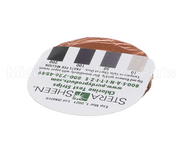 637000-TS Stoelting Stera-Sheen Chlorine Test 15Ft